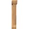 Ekena Millwork Traditional Slat Smooth Bracket w/ Offset Brace, Western Red Cedar, 5 1/2"W x 28"D x 32"H BKT0604X28X32TRA06SWR - alternate 4